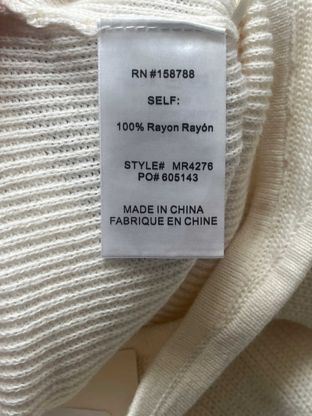 Mable Ivory Knit Romper Dress | Size S | NWT | - Picture 5 of 6